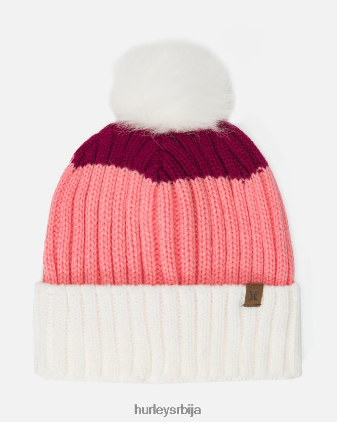 Прибор ср Hurley Жене јун пом беание ружичаста пена 46R660601