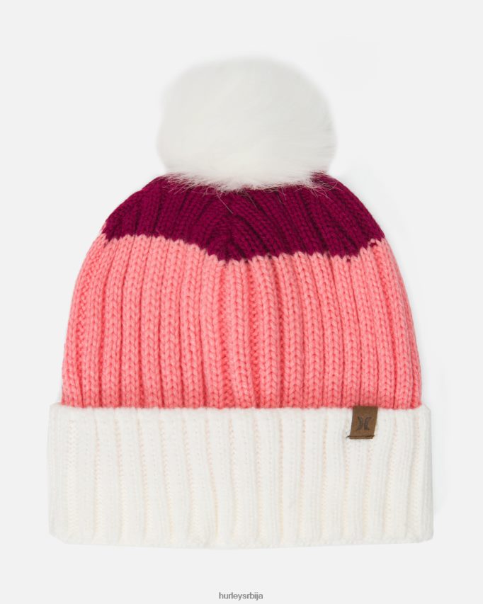 Прибор ср Hurley Жене јун пом беание ружичаста пена 46R660601