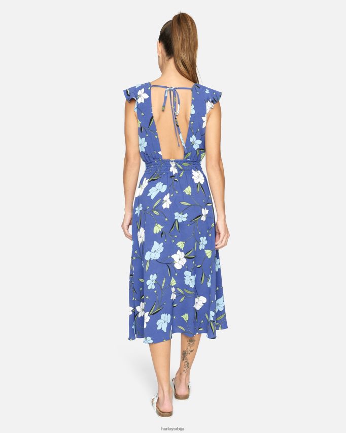 одећу ср Hurley Жене мак миди хаљина тамно плава 46R660509