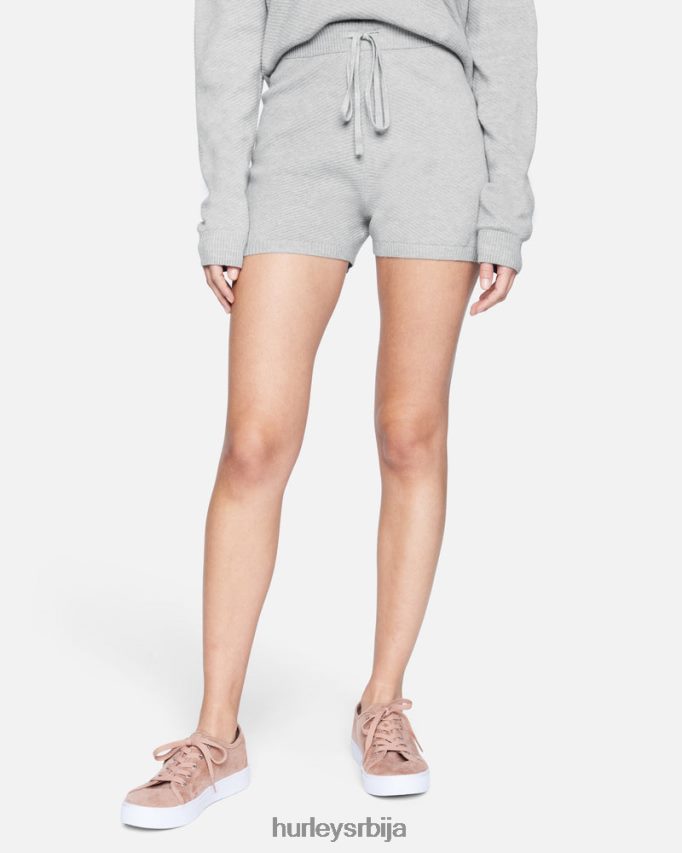 одећу ср Hurley Жене миа џемпер шортс вријесак сиви 46R660588