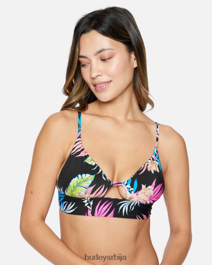 одећу ср Hurley Жене хана реверзибилни бралет црни/тики мулти 46R660460