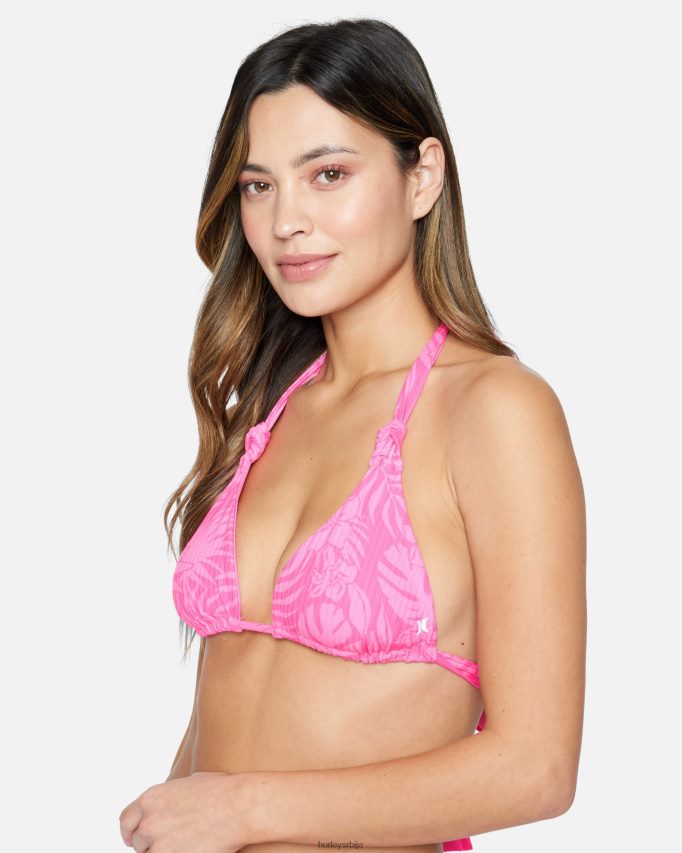 одећу ср Hurley Жене џунгла шетња чворова мека кравата три пинк пунцх 46R660462