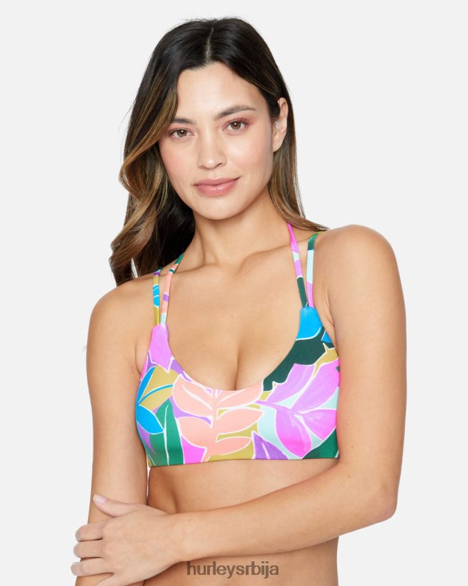 одећу ср Hurley Жене мак исла пулл на врху љубичаста 46R660483