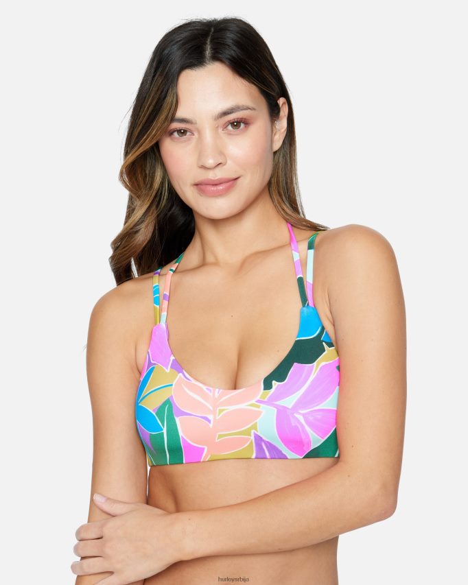 одећу ср Hurley Жене мак исла пулл на врху љубичаста 46R660483