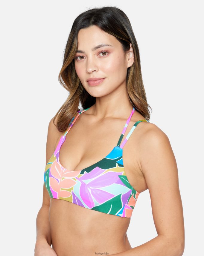 одећу ср Hurley Жене мак исла пулл на врху љубичаста 46R660483