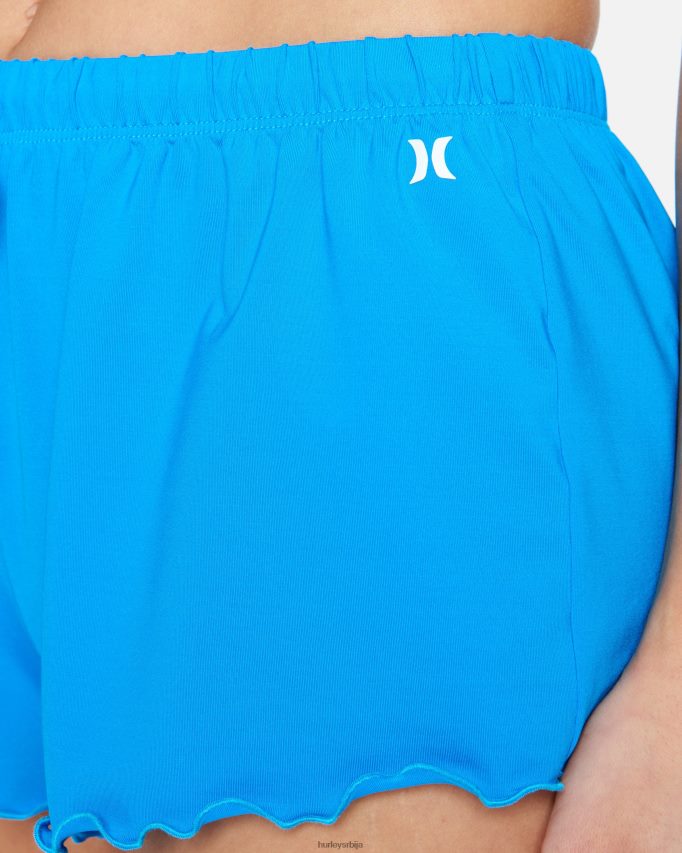 одећу ср Hurley Жене солидно пливати кратко блуе беат 46R660494