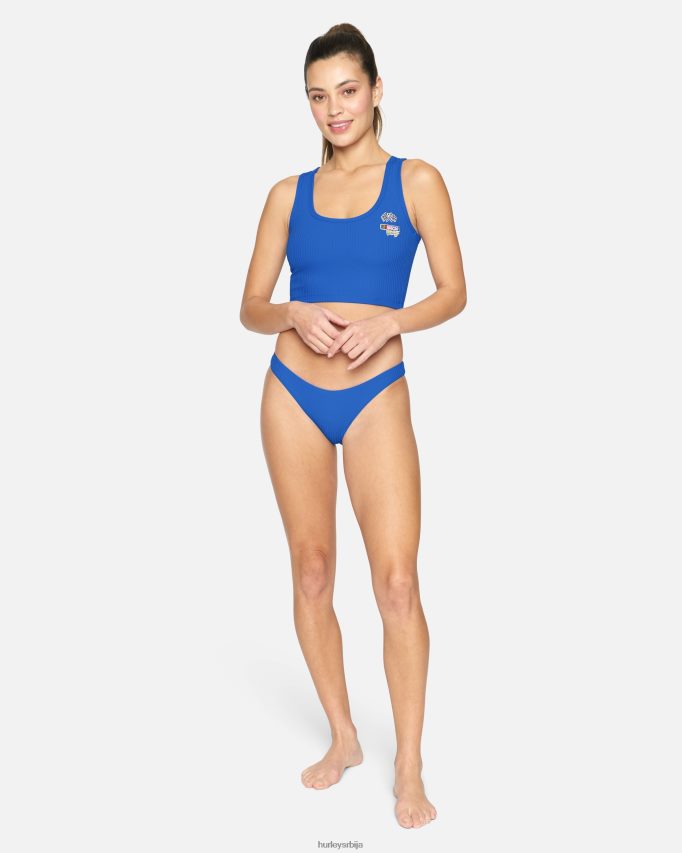 одећу ср Hurley Жене насцар ребра дрско француско дно насцар блуе 46R660523