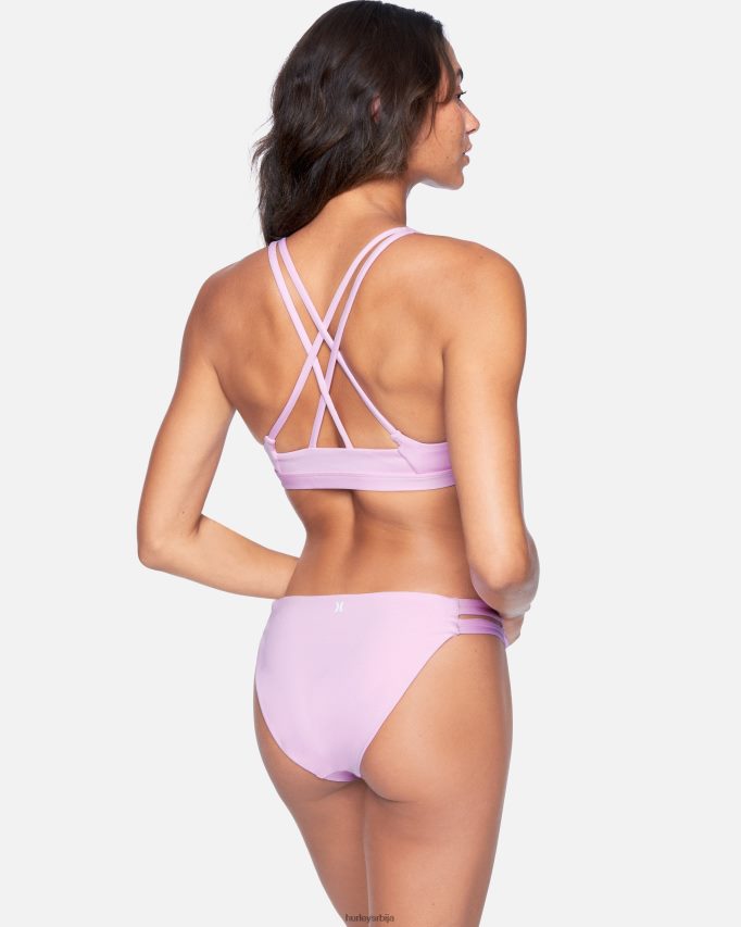 одећу ср Hurley Жене максимални чврсти умерени доњи део бикинија глицинија 46R660537