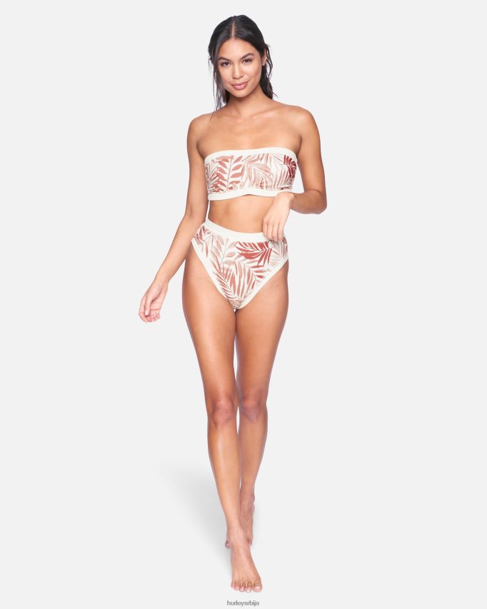 одећу ср Hurley Жене блок партија доњи део високог струка кедар мулти 46R660544