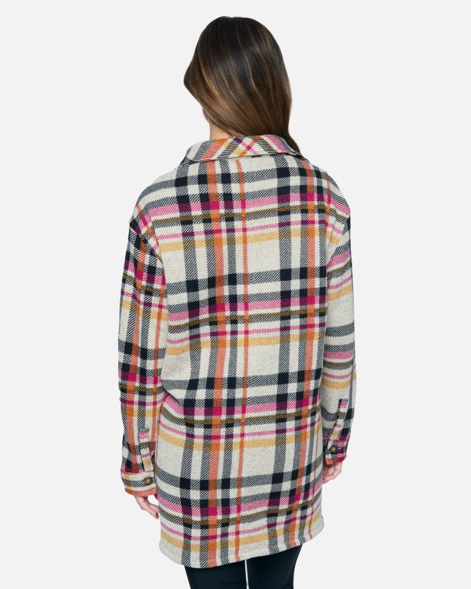 одећу ср Hurley Жене цози уп мулти плаид 46R660510