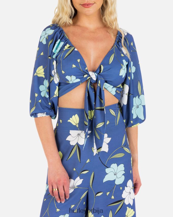 одећу ср Hurley Жене мак усев врх тамно плава 46R660550