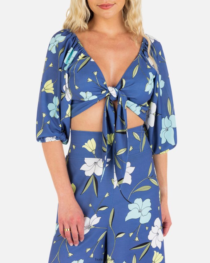 одећу ср Hurley Жене мак усев врх тамно плава 46R660550