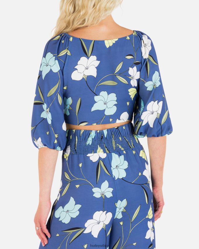 одећу ср Hurley Жене мак усев врх тамно плава 46R660550