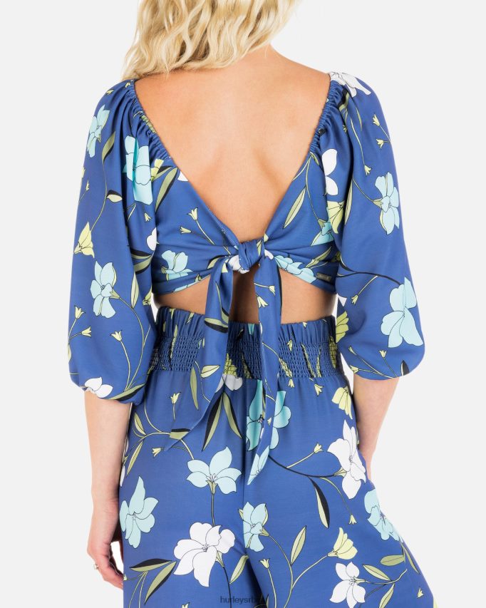 одећу ср Hurley Жене мак усев врх тамно плава 46R660550