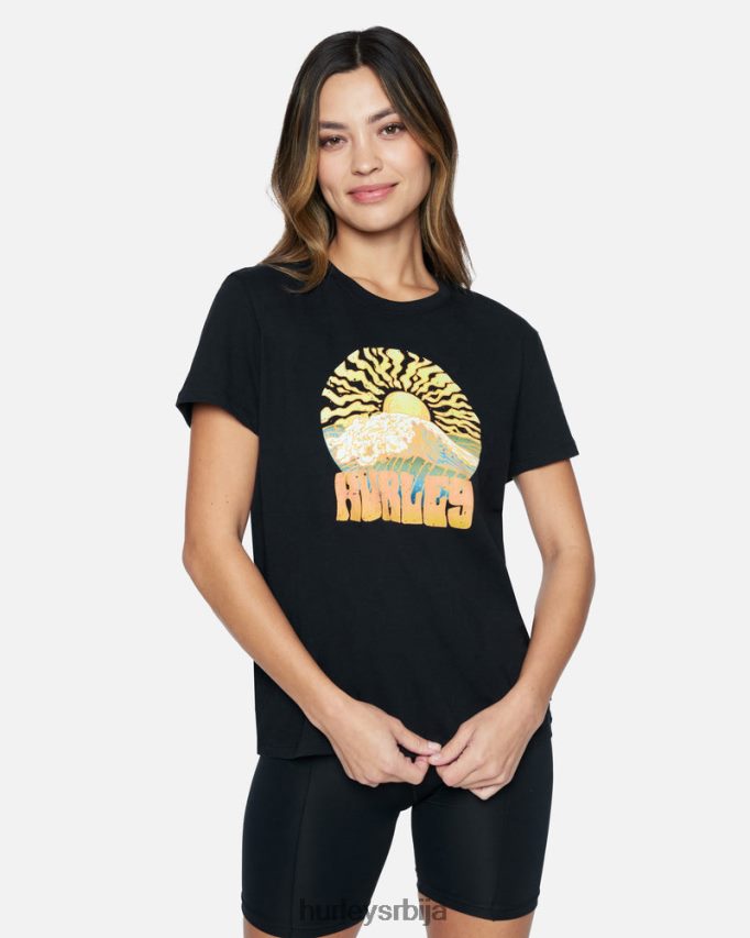 одећу ср Hurley Жене функ опуштена девојка мајица кавијар 46R660563