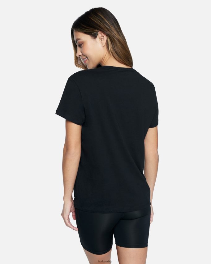 одећу ср Hurley Жене функ опуштена девојка мајица кавијар 46R660563