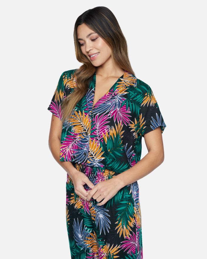 одећу ср Hurley Жене радити на врху плес са длановима 46R660568