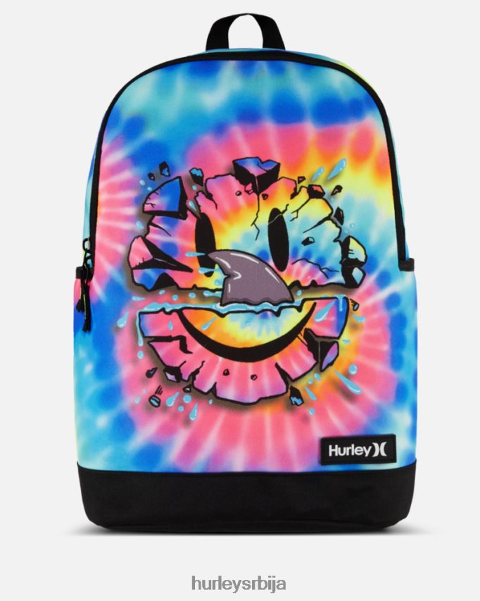 Прибор ср Hurley клинци један једини графички ранац црна (кравата боја) 46R660615