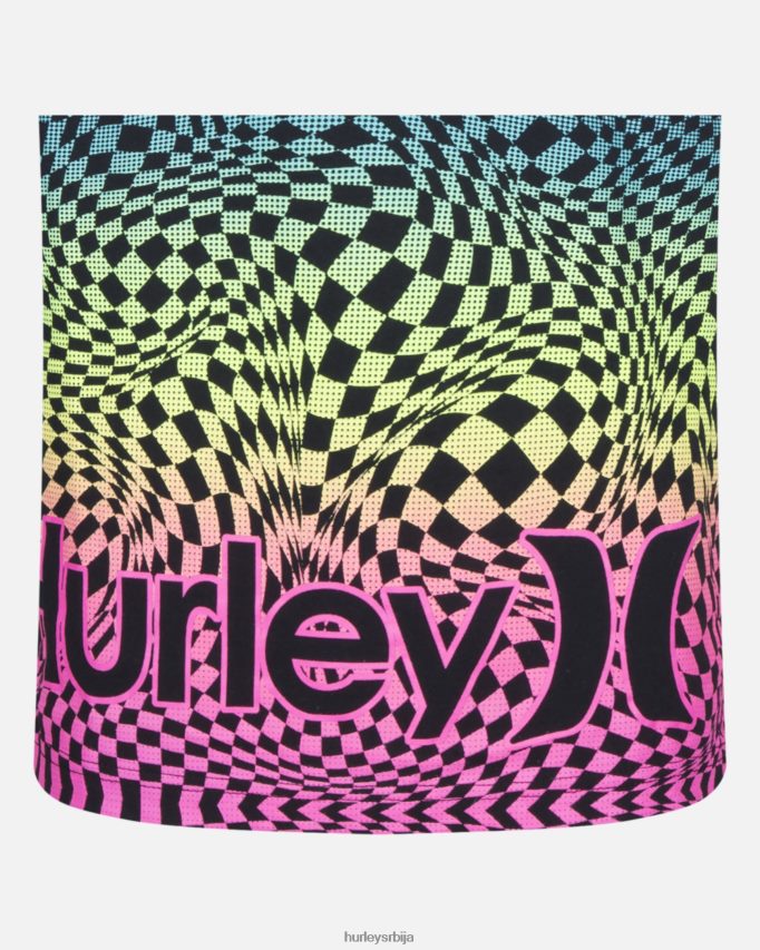 одећу ср Hurley клинци карирана мајица црн 46R660608