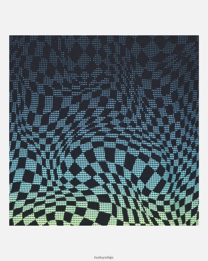 одећу ср Hurley клинци карирана мајица црн 46R660608