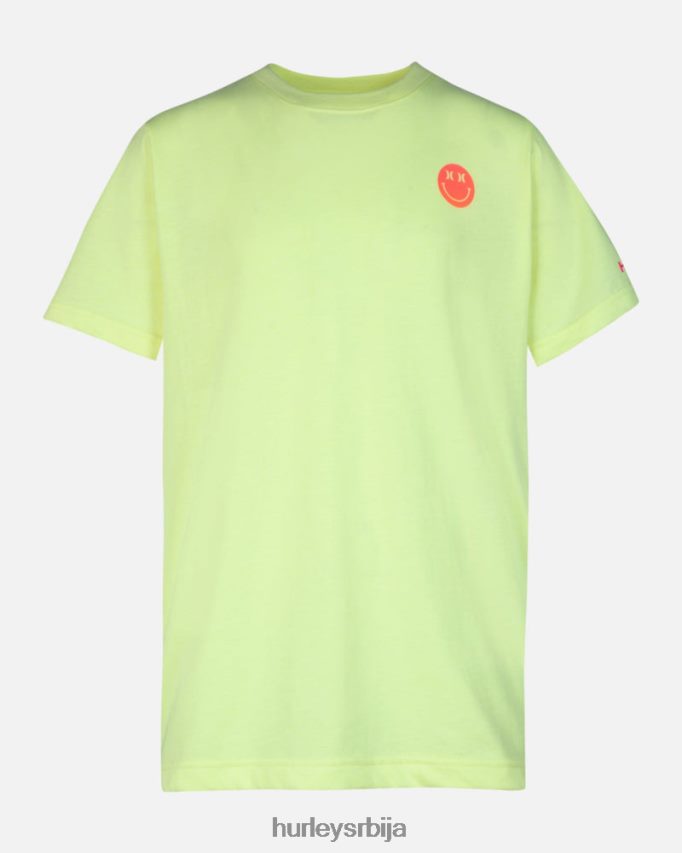 одећу ср Hurley клинци смајли карирана мајица Вресак са лимуном 46R660609