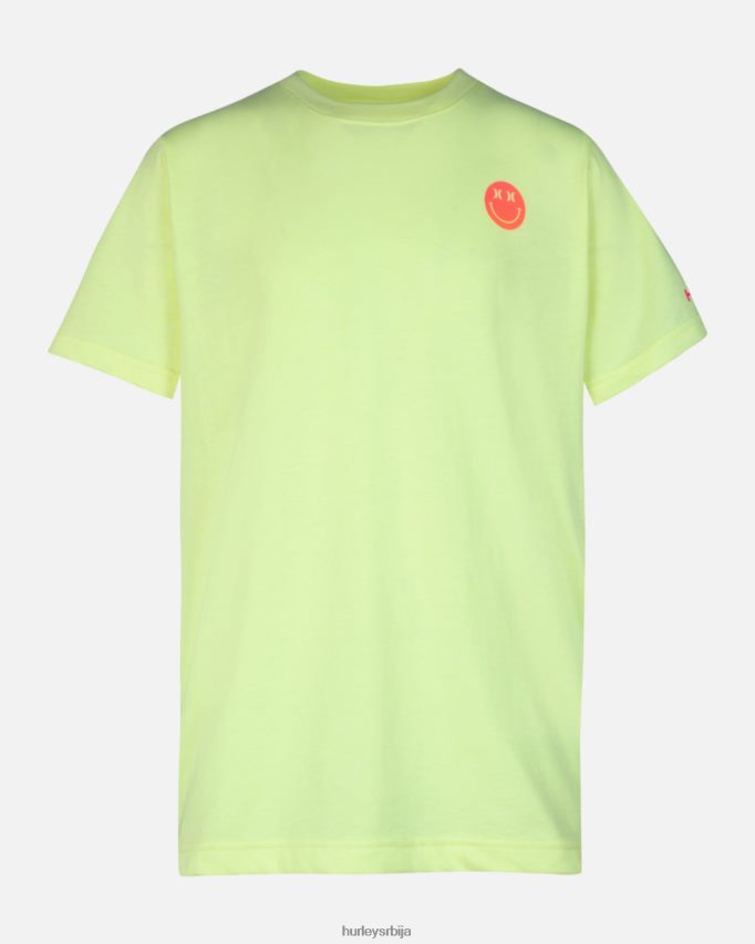 одећу ср Hurley клинци смајли карирана мајица Вресак са лимуном 46R660609