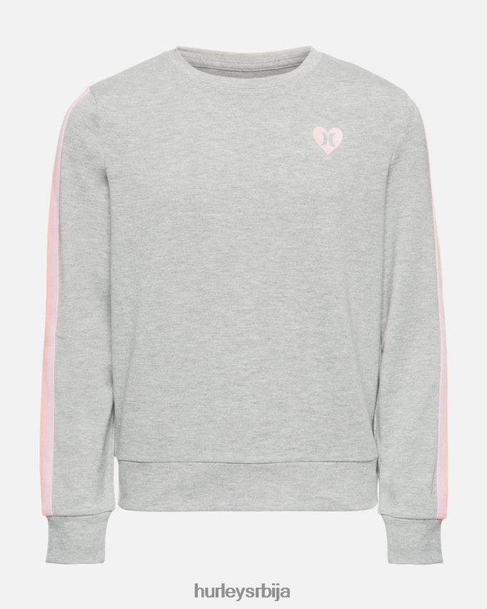 одећу ср Hurley клинци мали спортски дугини овратник дк сиви вресак 46R660619