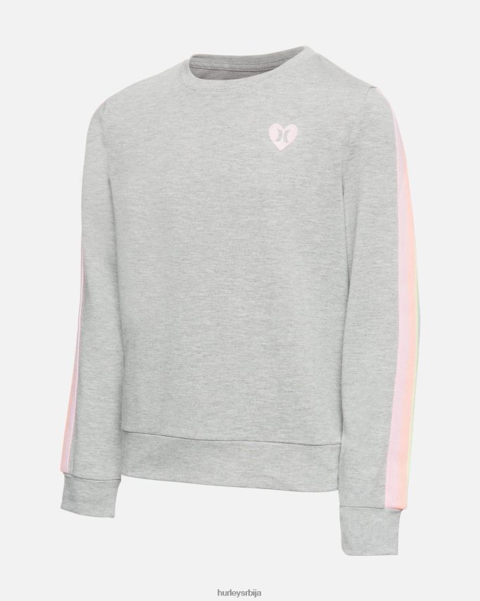 одећу ср Hurley клинци мали спортски дугини овратник дк сиви вресак 46R660619