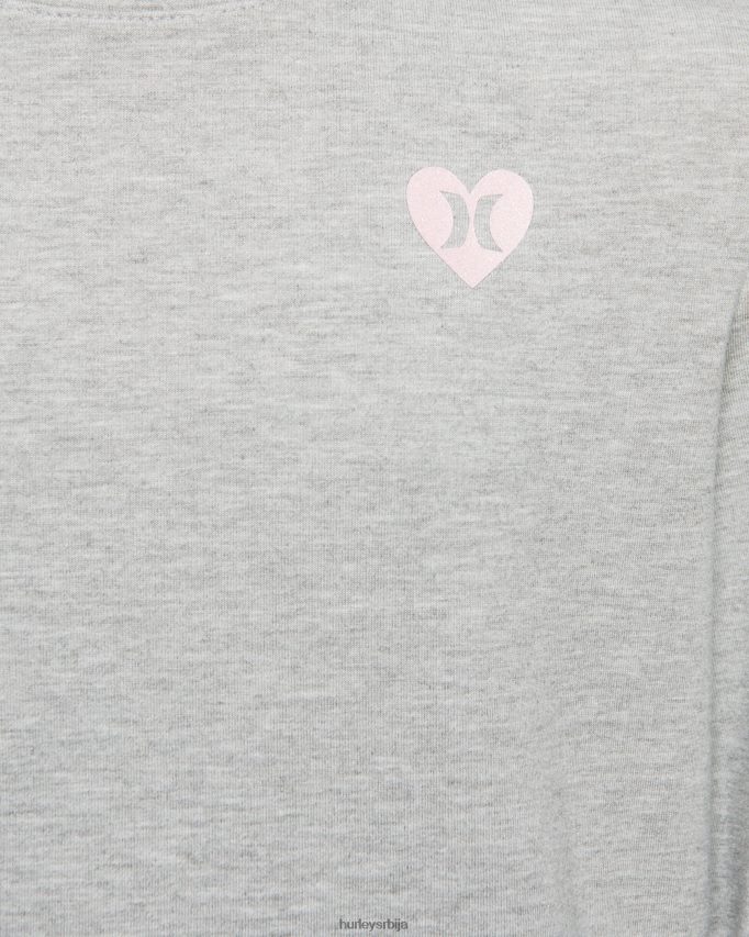 одећу ср Hurley клинци мали спортски дугини овратник дк сиви вресак 46R660619