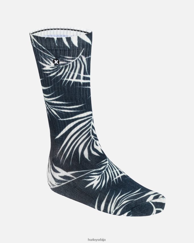 Прибор ср Hurley мушкарци х2о-дри штампане чарапе за посаду 1ком оклопна морнарица 46R66080