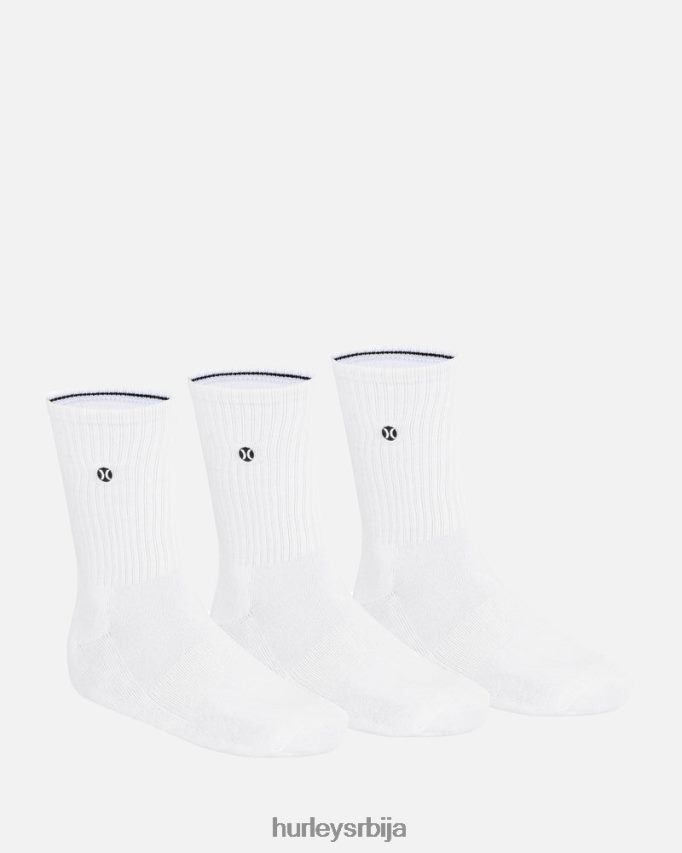 Прибор ср Hurley мушкарци х2о-дри црев соцк 3пк бео 46R66083