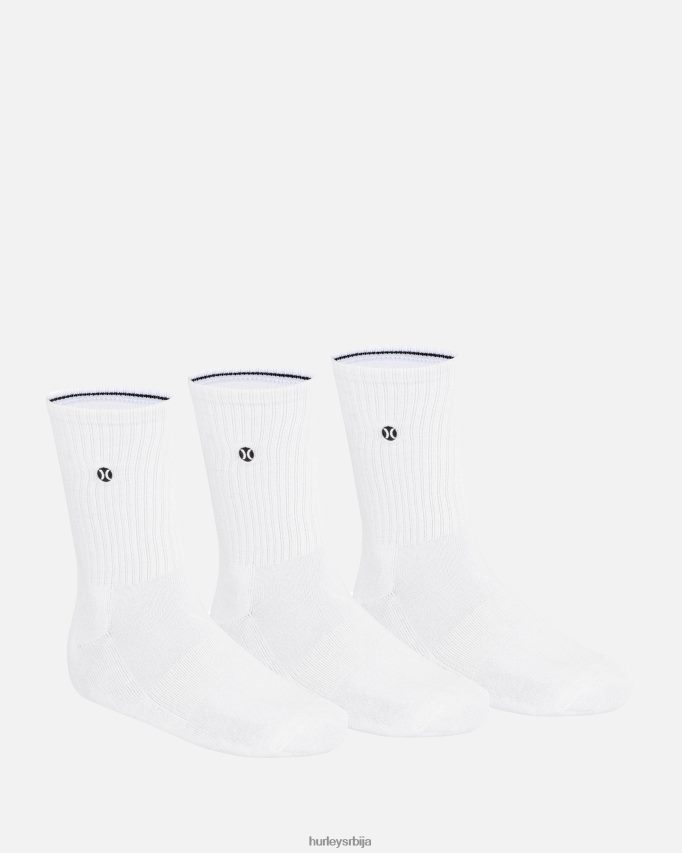 Прибор ср Hurley мушкарци х2о-дри црев соцк 3пк бео 46R66083