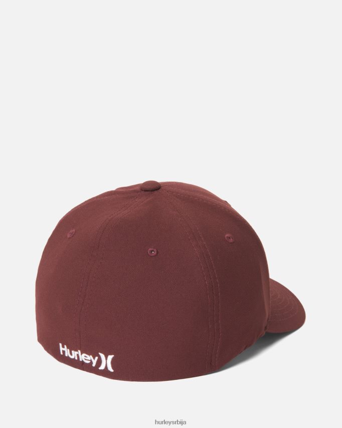 Прибор ср Hurley мушкарци х2о-дри један једини шешир бордо 46R660416