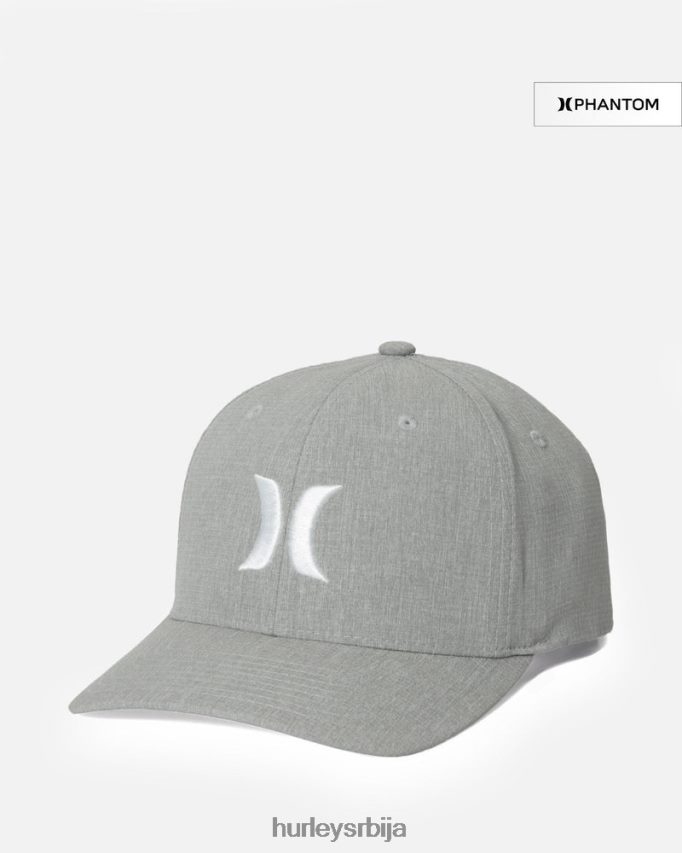 Прибор ср Hurley мушкарци шешир фантомског отпора сива 46R660121
