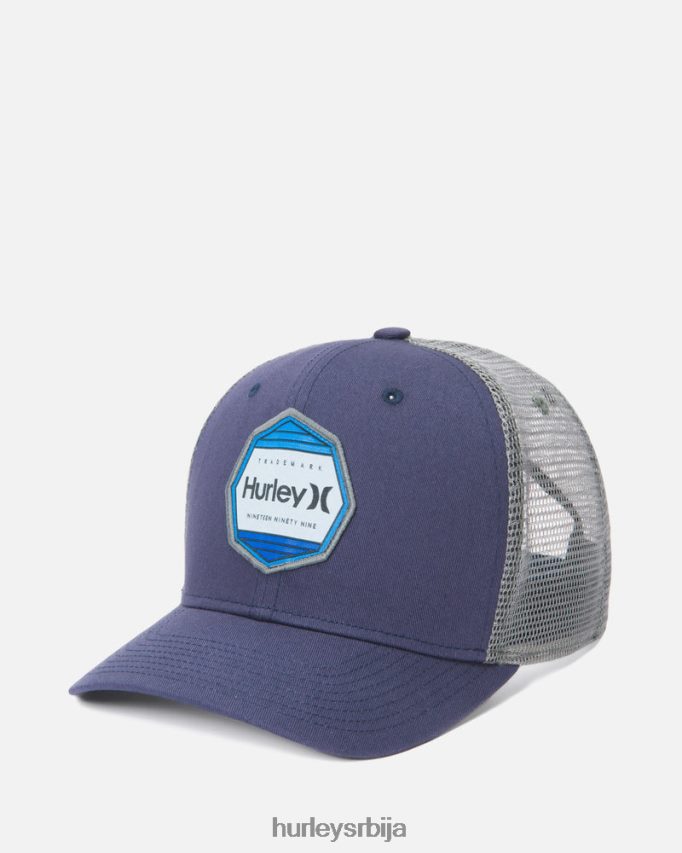 Прибор ср Hurley мушкарци пацифиц патцх шешир опсидијан 46R660133