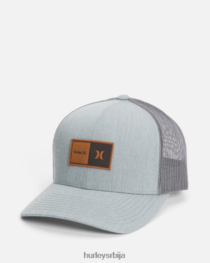 Прибор ср Hurley мушкарци шешир за камионџије вук сив 46R660138