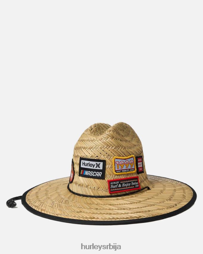 Прибор ср Hurley мушкарци насцар сламнати шешир каки 46R660139