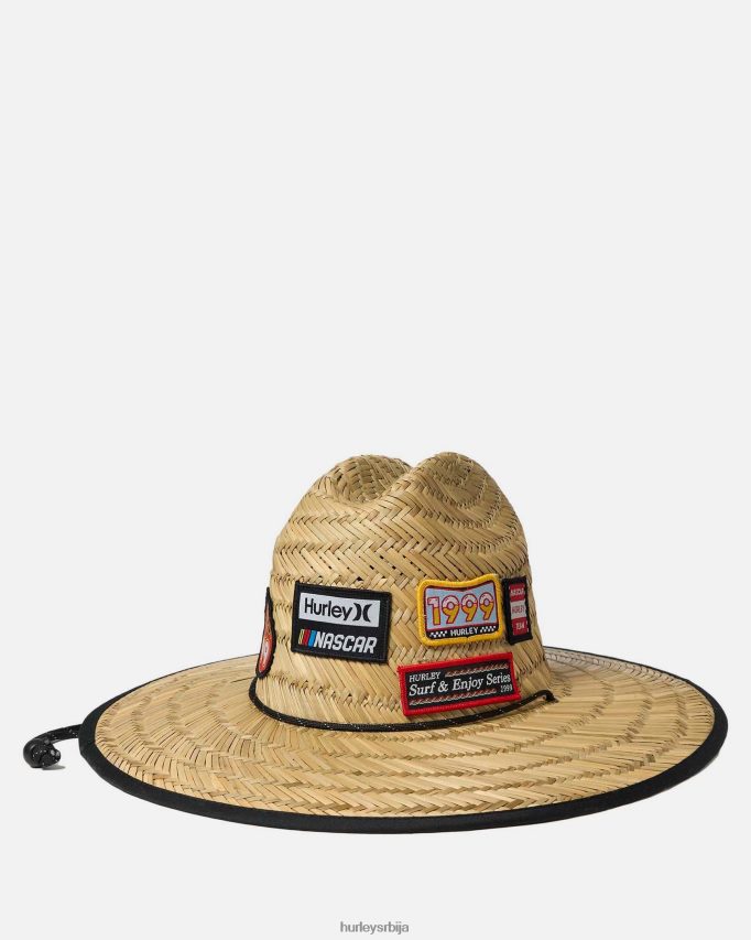 Прибор ср Hurley мушкарци насцар сламнати шешир каки 46R660139