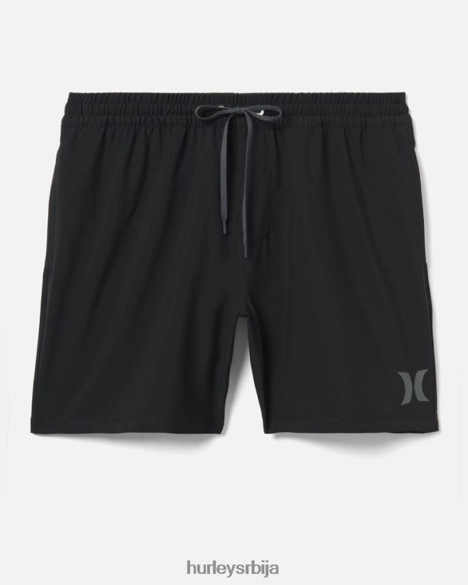 одећу ср Hurley мушкарци једна једина чврста одбојкашка даска 17" црн 46R660197