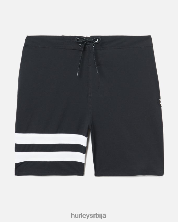 одећу ср Hurley мушкарци пхантом блоцк парти боардсхорт 18" црна комбинација 46R660154