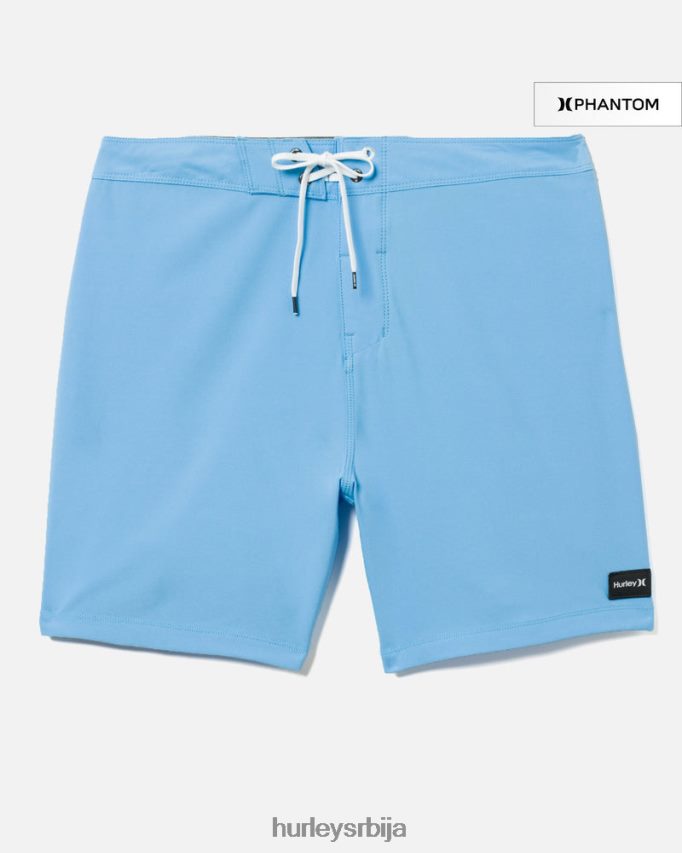 одећу ср Hurley мушкарци пхантом оне анд онли солид боардсхортс 18" јединство плаво 46R660192