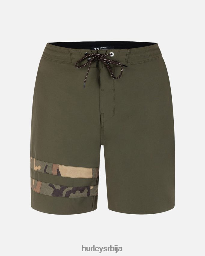 одећу ср Hurley мушкарци пхантом блоцк парти ренегаде 18" боардсхорт терет 46R6602