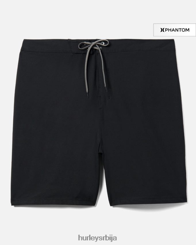 одећу ср Hurley мушкарци велики и високи фантомски један једини чврсти шортс црн 46R660196