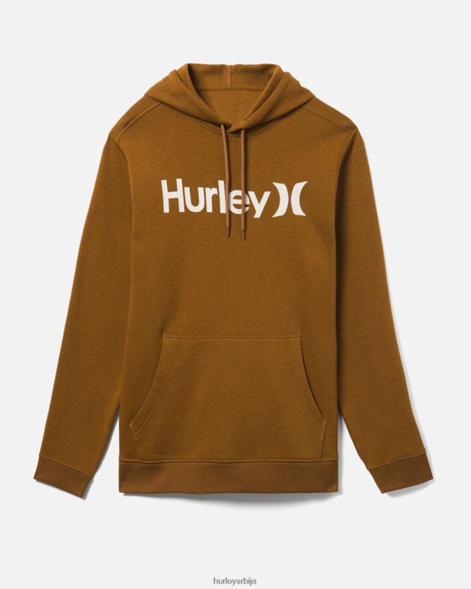 одећу ср Hurley мушкарци један једини пуловер од флиса бронзана 46R660361