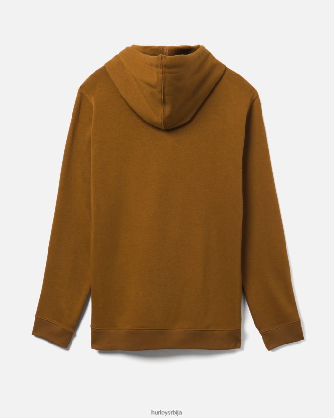 одећу ср Hurley мушкарци један једини пуловер од флиса бронзана 46R660361