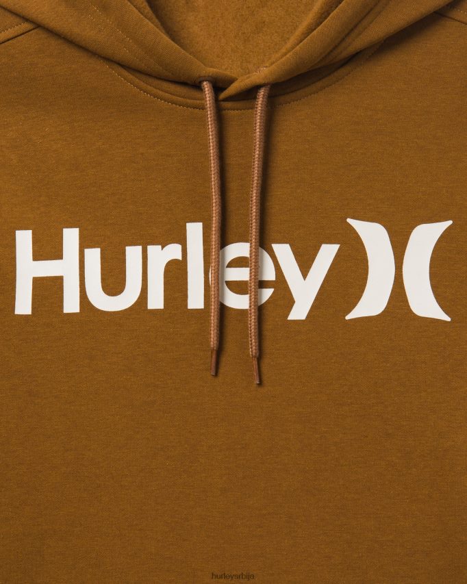 одећу ср Hurley мушкарци један једини пуловер од флиса бронзана 46R660361