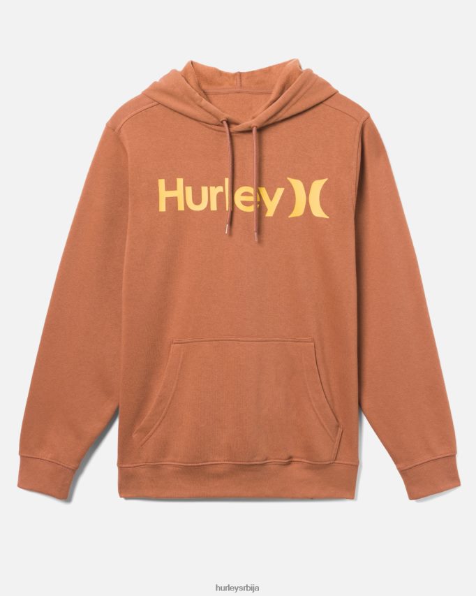 одећу ср Hurley мушкарци једна једина пуловер капуљача од флиса сионска рђа 46R660384