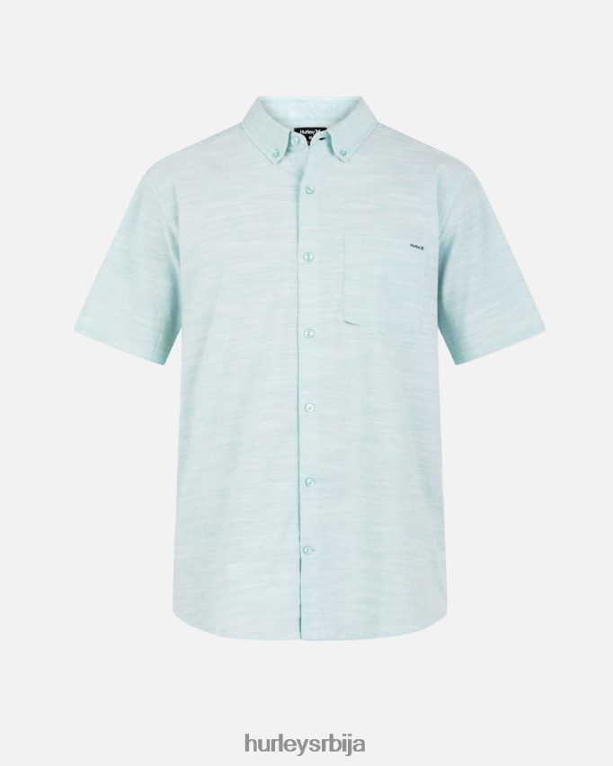 одећу ср Hurley мушкарци једна и једина растезљива кошуља кратких рукава тропска магла 46R660108