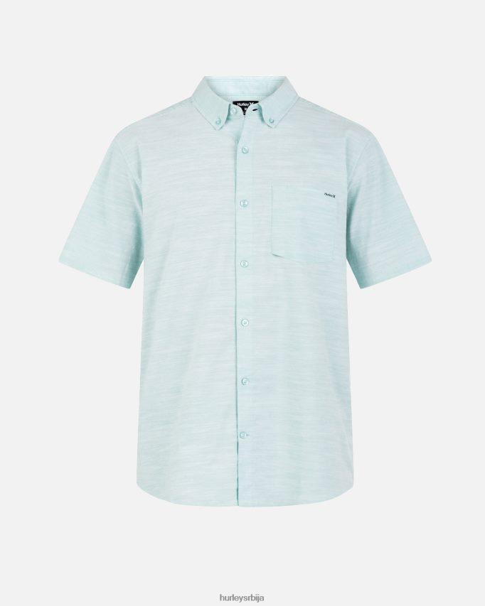 одећу ср Hurley мушкарци једна и једина растезљива кошуља кратких рукава тропска магла 46R660108