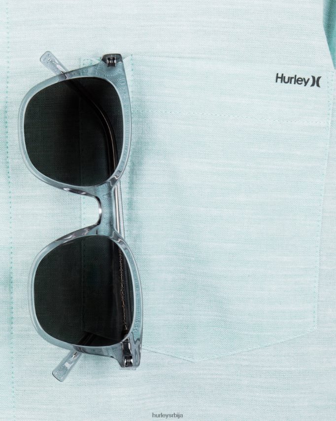одећу ср Hurley мушкарци једна и једина растезљива кошуља кратких рукава тропска магла 46R660108